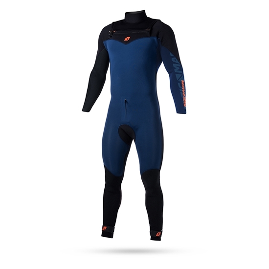 Εικόνα από Fullsuit Men Ace 4/3 mm Fzip Blue