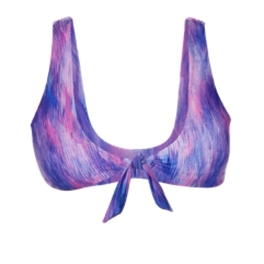 Εικόνα της Knotted Bikini Top Hollywood Pink