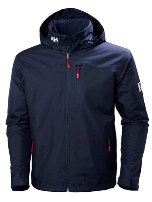 Picture of CREW HOODED MIDLAYER JACKET Navy