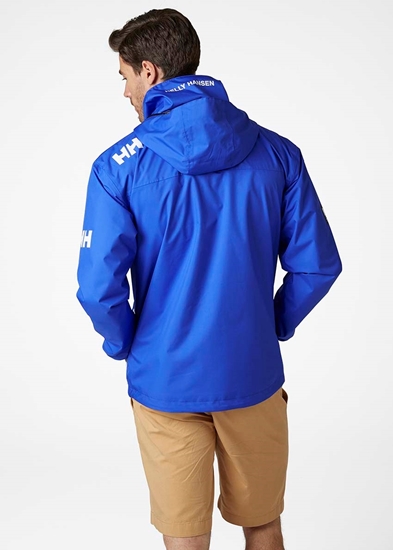 Picture of CREW HOODED JACKET Blue