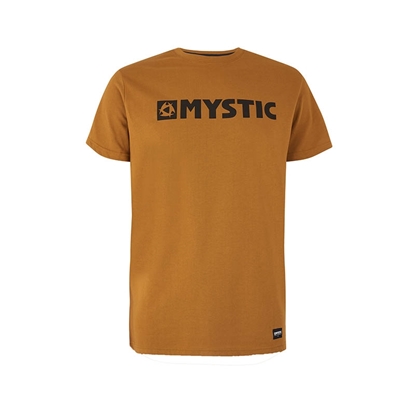 Εικόνα της Brand T-Shirt Golden Brown