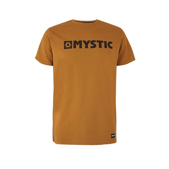 Εικόνα από Brand T-Shirt Golden Brown