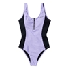 Picture of The Wild Zipped Swimsuit Pastel Lilac