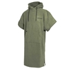 Picture of Poncho Velour Artwork Olive Green