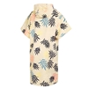 Picture of Poncho Velour AOP Pastel Yellow