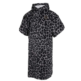 Εικόνα της Poncho Velour AOP Black