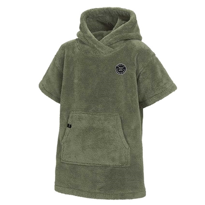 Εικόνα της Poncho Kids Teddy Olive Green