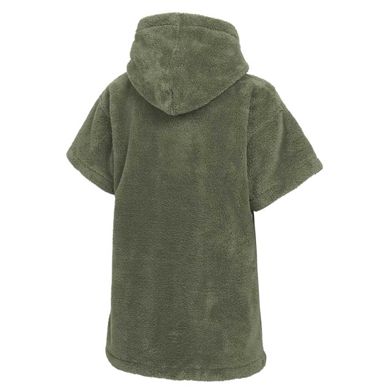 Picture of Poncho Kids Teddy Olive Green