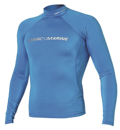 Picture of Lycra Cube Long Sleeve Blue