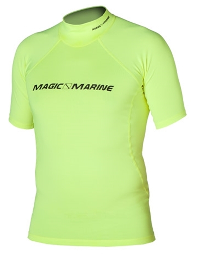 Picture of Lycra Cube Short Sleeve Yellow