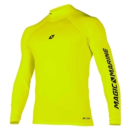 Εικόνα της Lycra Rashvest Cube Long Yellow