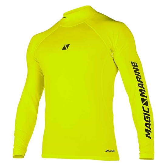 Εικόνα από Lycra Rashvest Cube Long Yellow