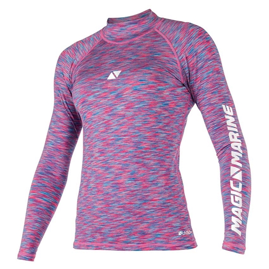 Picture of Lycra Wms Cube Long Blue/Pink Melee