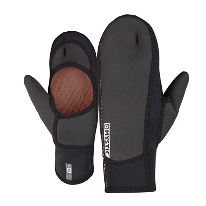 Picture of Star Open Palm Gloves Black