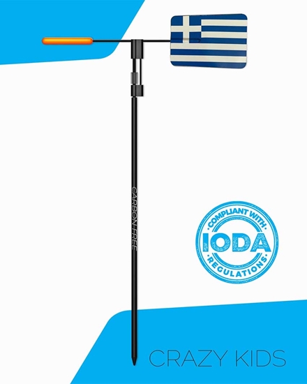 Picture of Optimist Wind Indicator Greek Flag