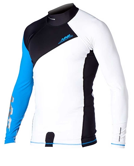 Picture of Overtop Rashvest LS White