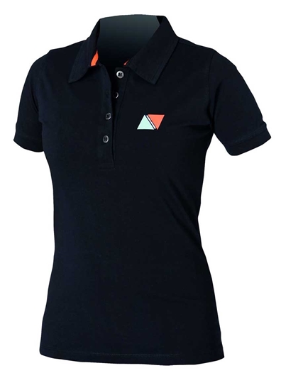 Picture of Polo Wms Course Black