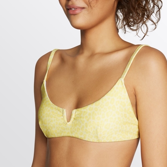 Εικόνα από Bikini Top Mesmerizing Pastel Yellow