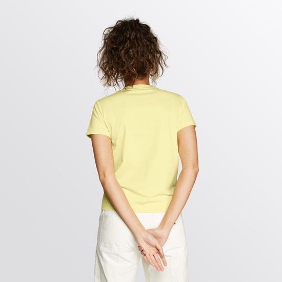 Picture of Brand Wms Tshirt Pastel Yellow