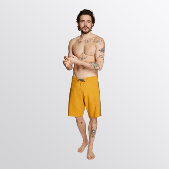Picture of Boardshort Retro Mustard