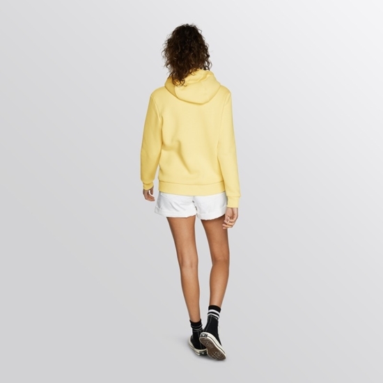 Picture of Brand Hoodie Wms Sweat Pastel Yellow