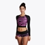 Εικόνα από Diva Crop Top Black/Pink