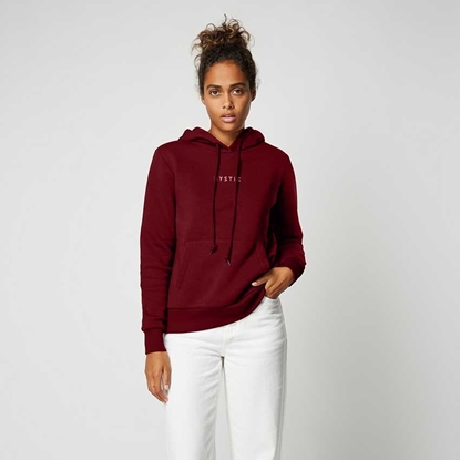 Picture of Brand Hoodie Wms Sweat Merlot