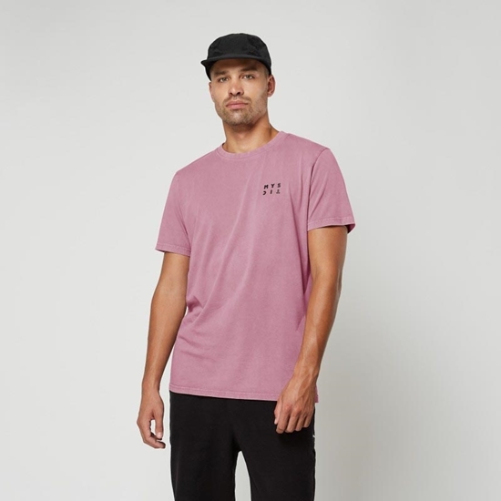 Picture of The Mirror GMT Dye Tee Dusty Pink