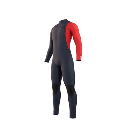 Εικόνα της Marshall Fullsuit 5/3mm Fzip Navy/Red