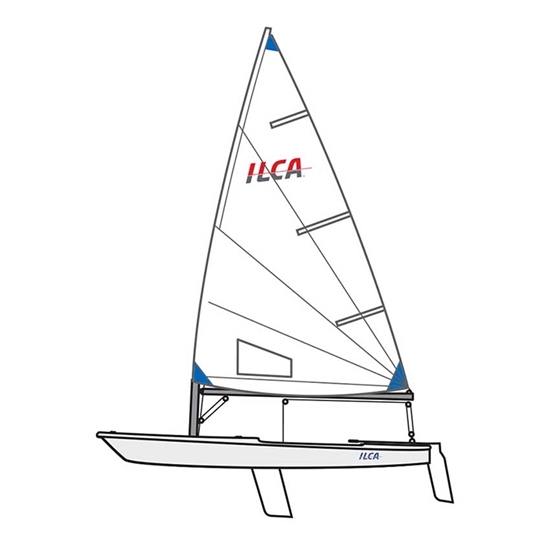 Εικόνα από Σκάφος ILCA 6 Element6 Complete Carbon Top