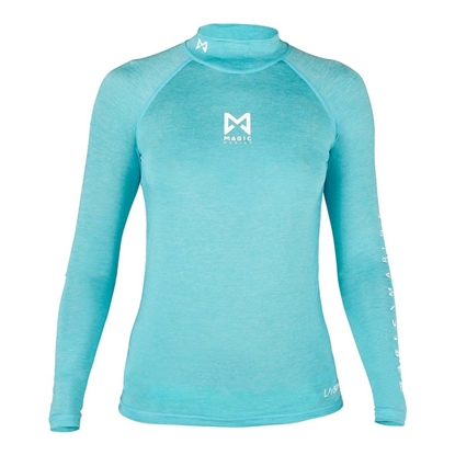 Picture of Lycra Wms Cube Longsleeve Dark Blue Melee