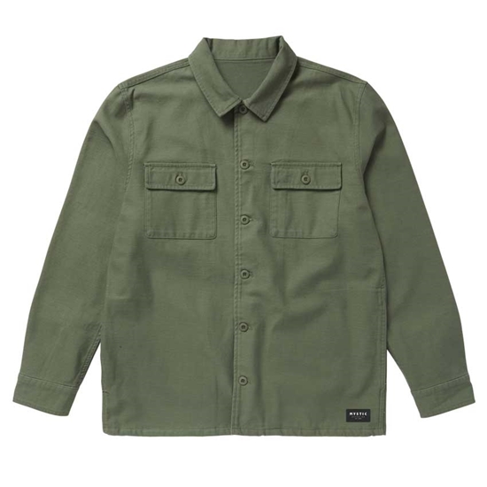 Picture of The Overshirt Dark Olive