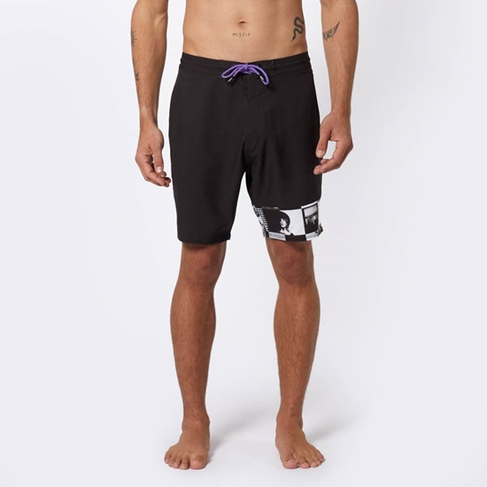 Picture of The Lips Boardshort Black