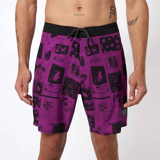 Picture of Ripple Boardshort Sunset Purple