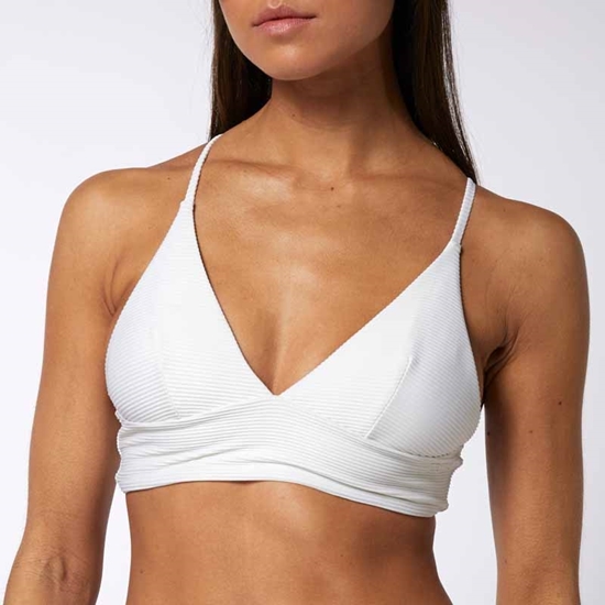 Picture of Frenzy Bikini Top Off White