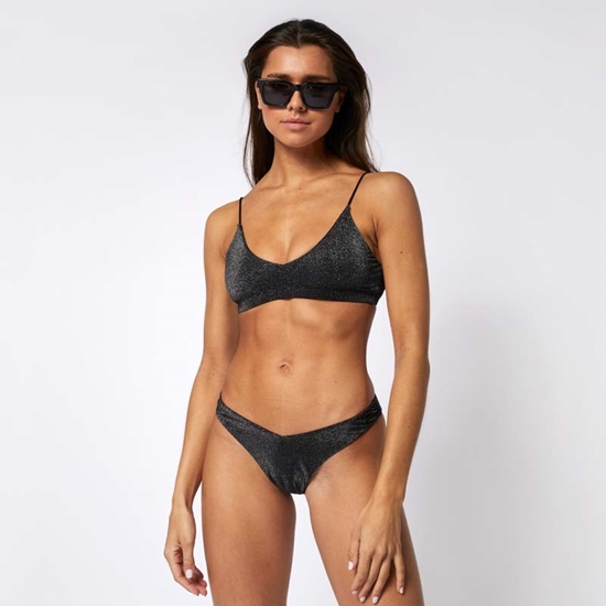 Picture of Bikini Top Bruna Black / Glitter