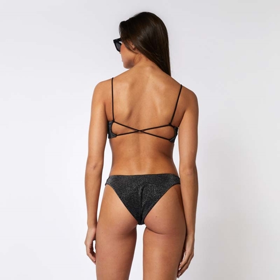 Picture of Bikini Top Bruna Black / Glitter