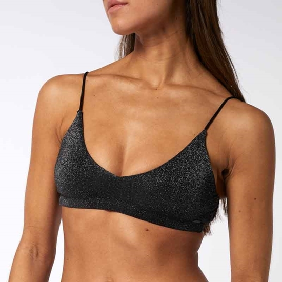 Picture of Bikini Top Bruna Black / Glitter