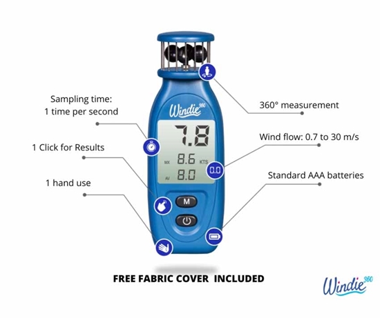 Picture of Wind Meter Windie 360