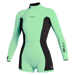 Εικόνα της Longarm Shorty Wms Lunar BK 2/2mm Lime Green