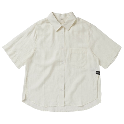 Εικόνα της Shirt Lad Linen Off White