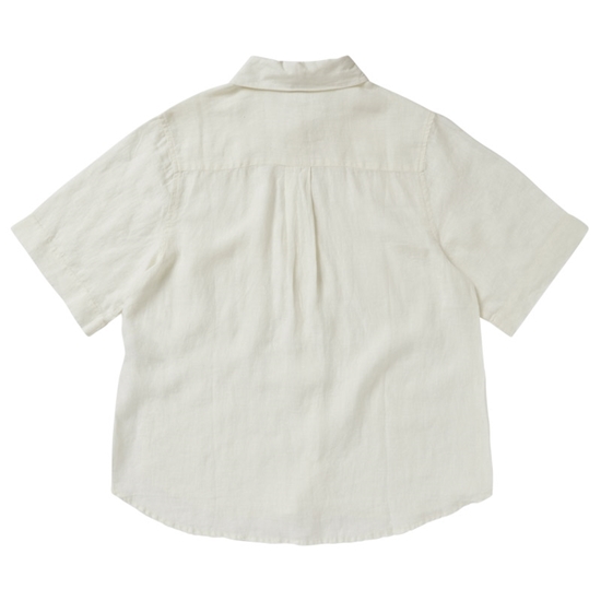 Εικόνα από Shirt Lad Linen Off White