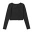 Εικόνα από Rashvest Wms Crop Sunn Black